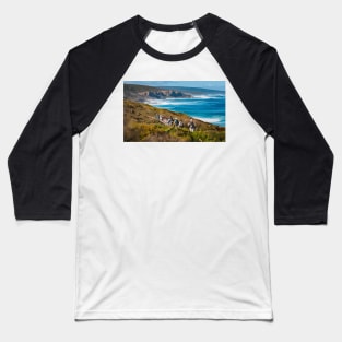 Cape to Cape Track Painting Baseball T-Shirt